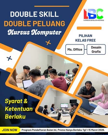 lbc depok, tempat kursus depok, kursus komputer depok, kursus bahasa inggris,